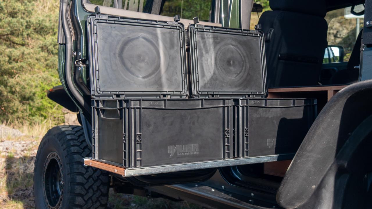 Jeep Wrangler JKU - Schlafausbau Sleeper